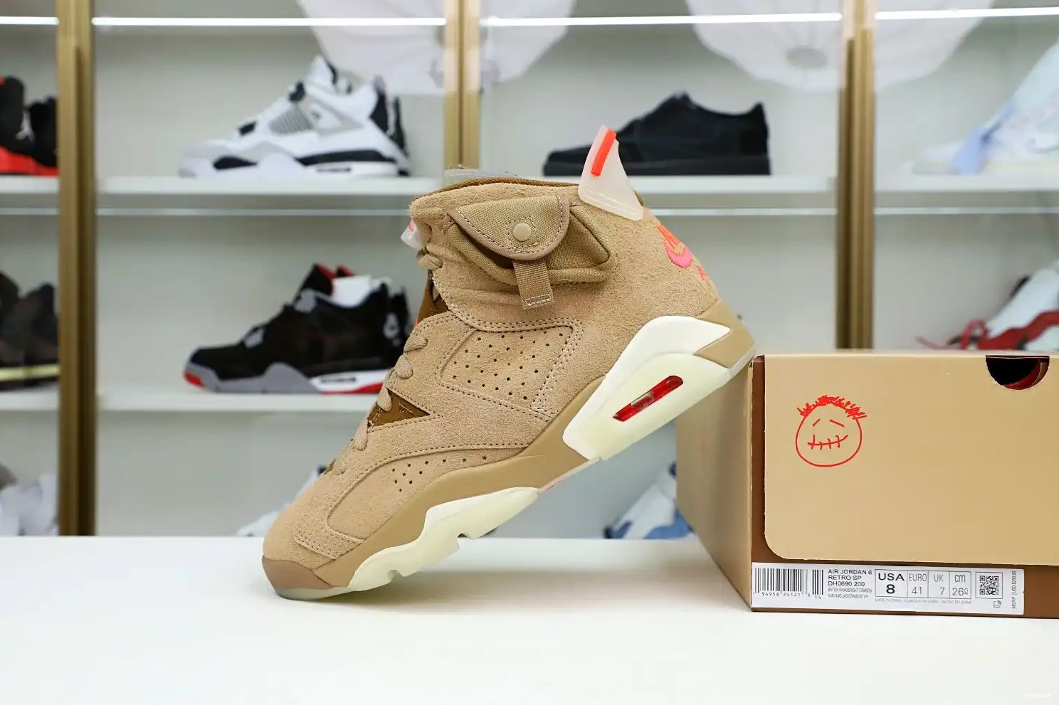Kimikick Travis Jordan Scott Air  x SP 6 Retro 0425